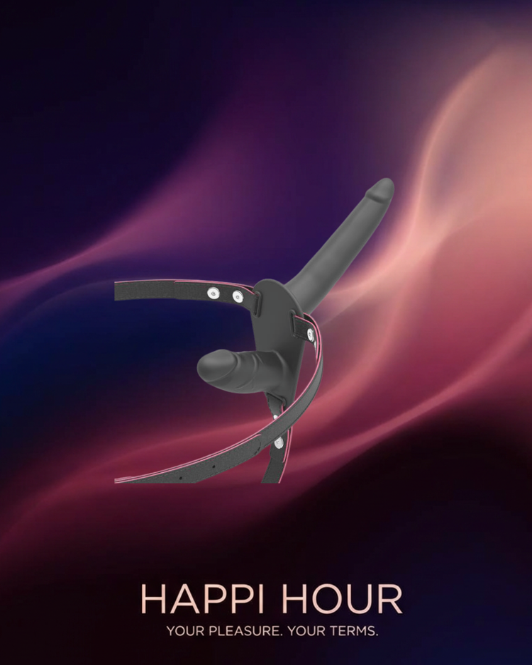 Dual-Play Strap Harness Set - Happi Hour
